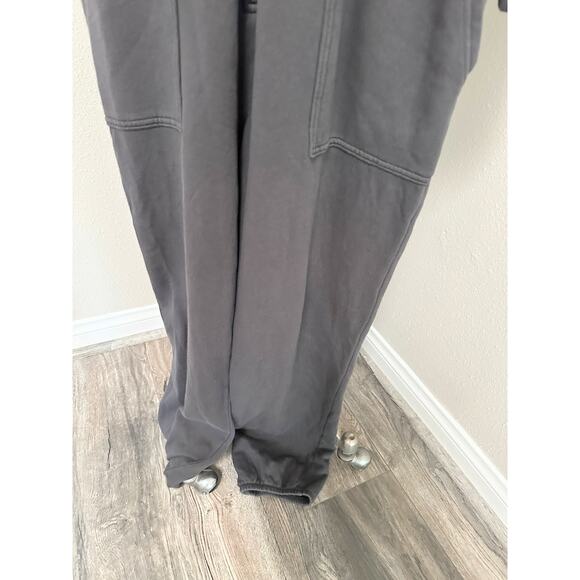Aerie Weekend Jumpsuit Long Sleeve With Hood Gray Large - Picture 6 of 7